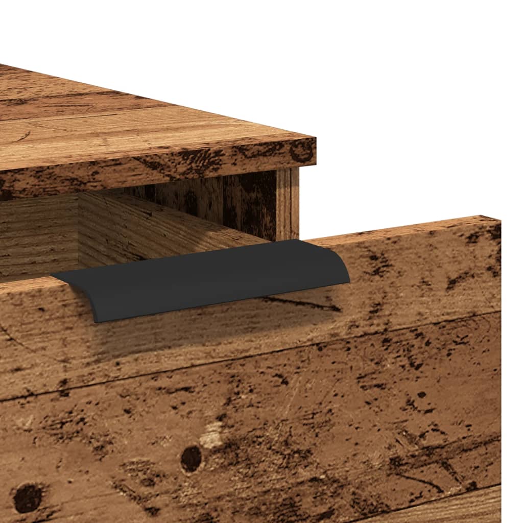Büroschrank Weiß 33,5x50x75 cm Holzwerkstoff