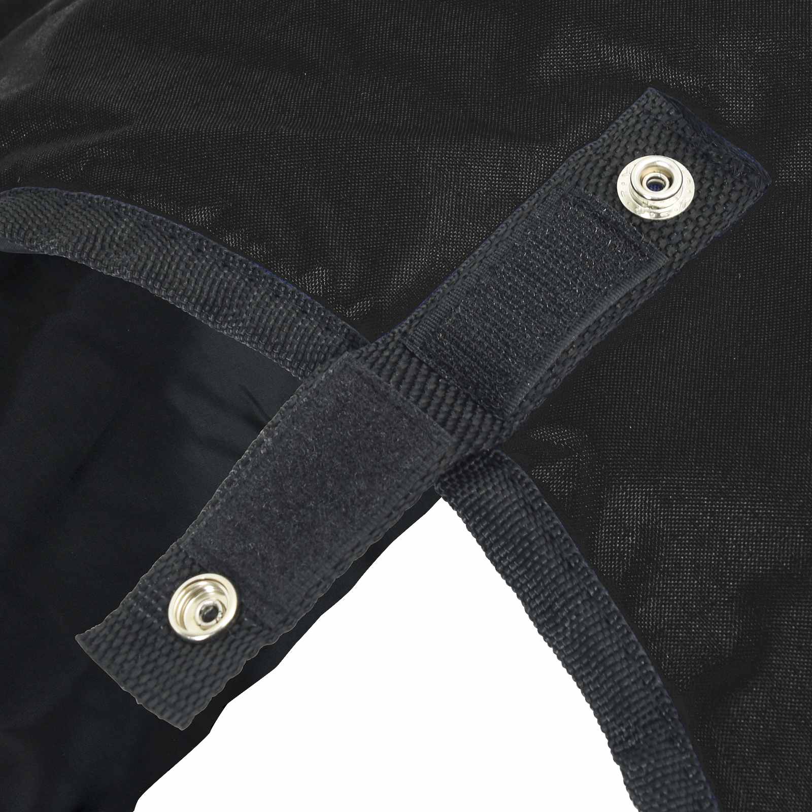 Pferdedecke Dunkelgrün und Schwarz 75 cm Polyester