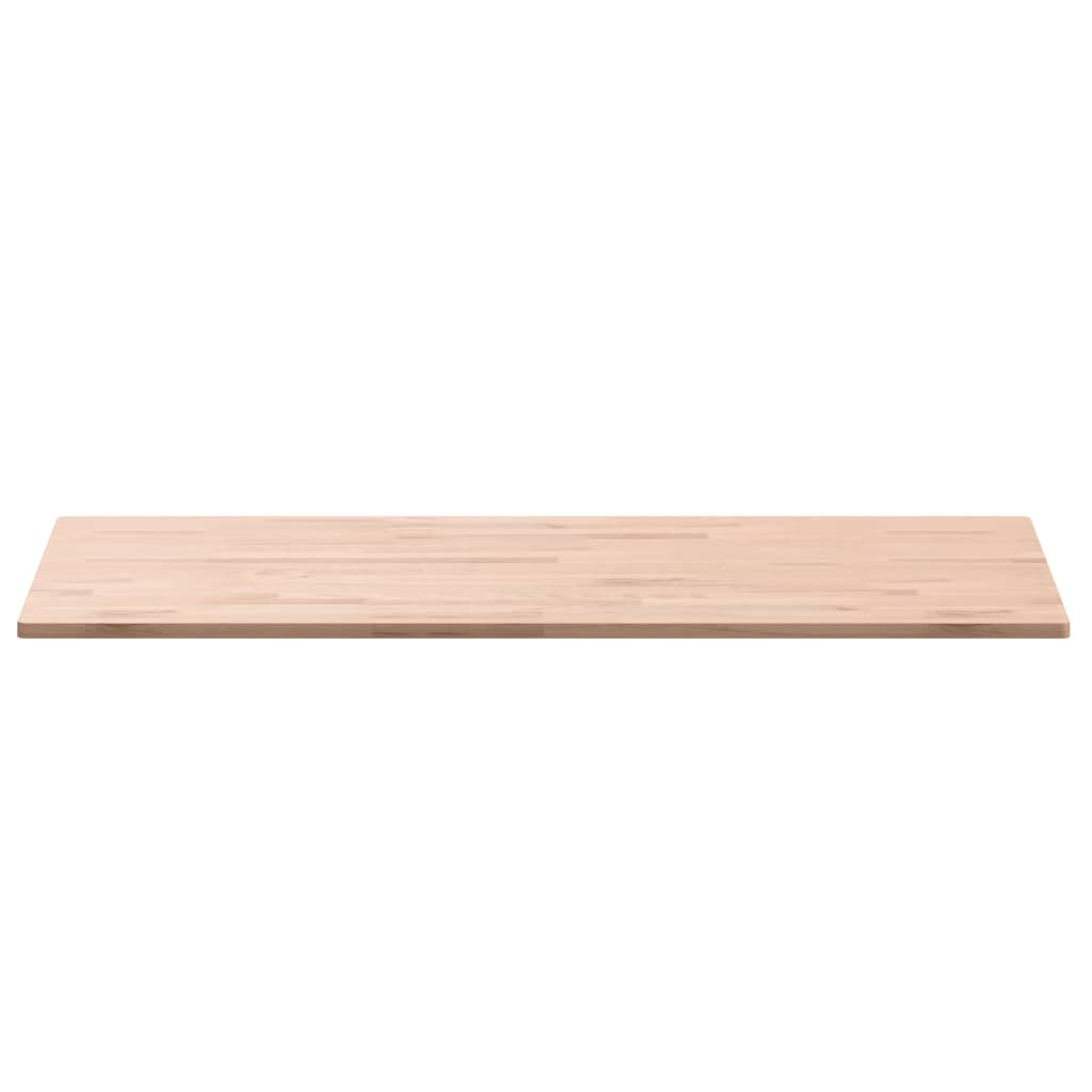 Tischplatte 80x40x1,5 cm Rechteckig Massivholz Buche