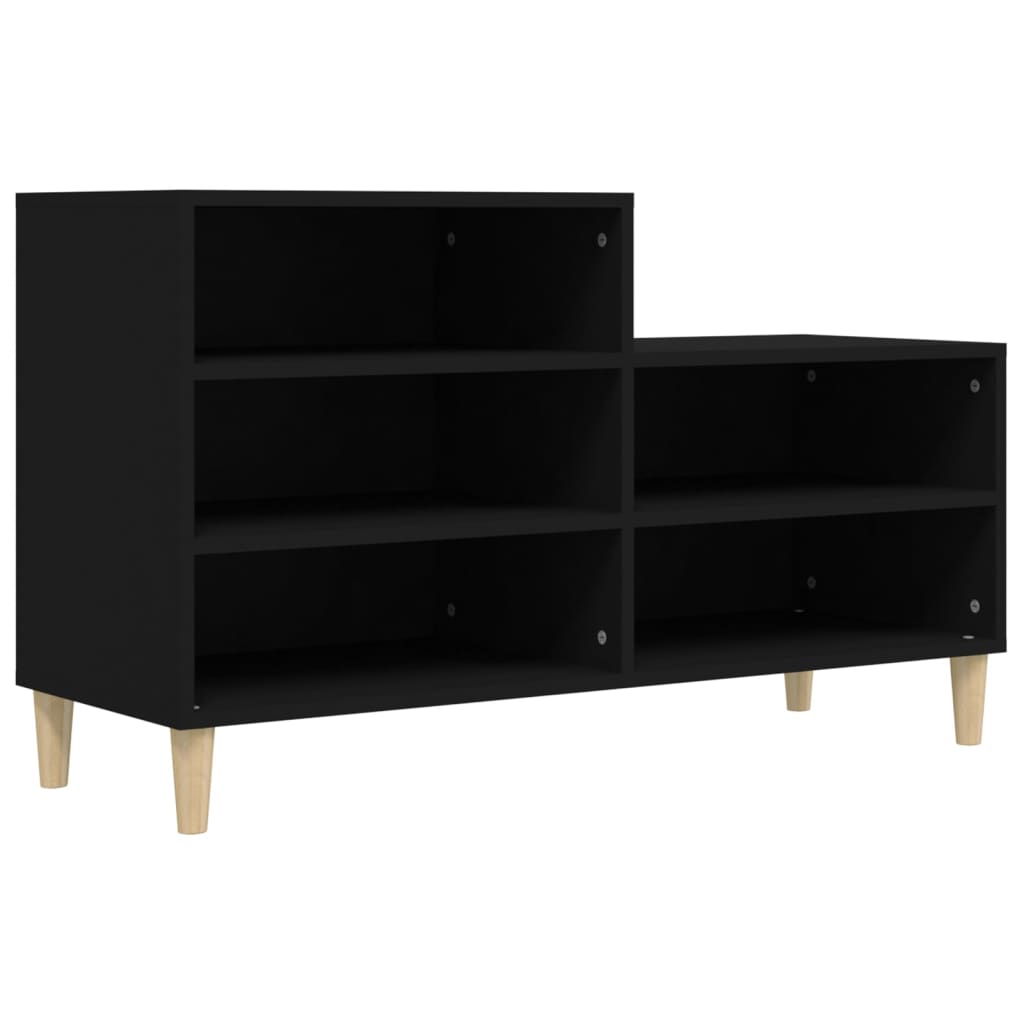 Schuhregal Weiß 102x36x60 cm Holzwerkstoff