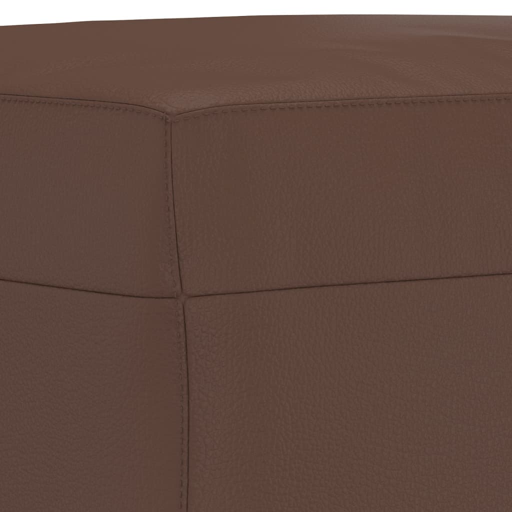 Sitzbank Schwarz 70x35x41 cm Kunstleder