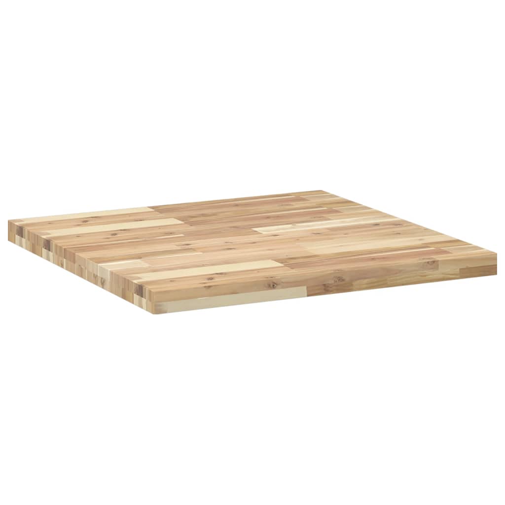 Tischplatte Rund Ø40x2 cm Massivholz Akazie