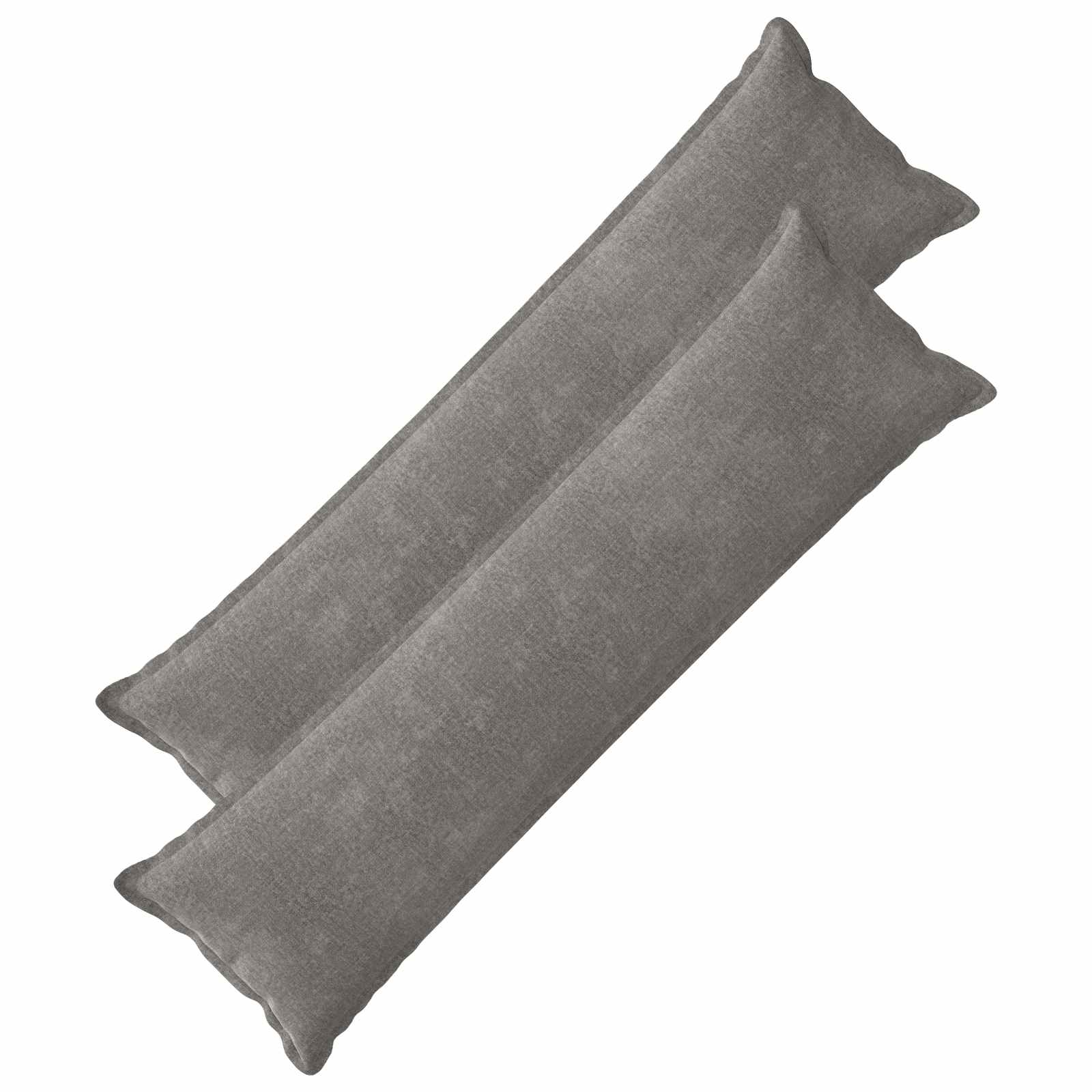 Kissenbezug 2 Stk. HOUTEN Dunkelgrau 30 x 30 cm Chenille-Stoff