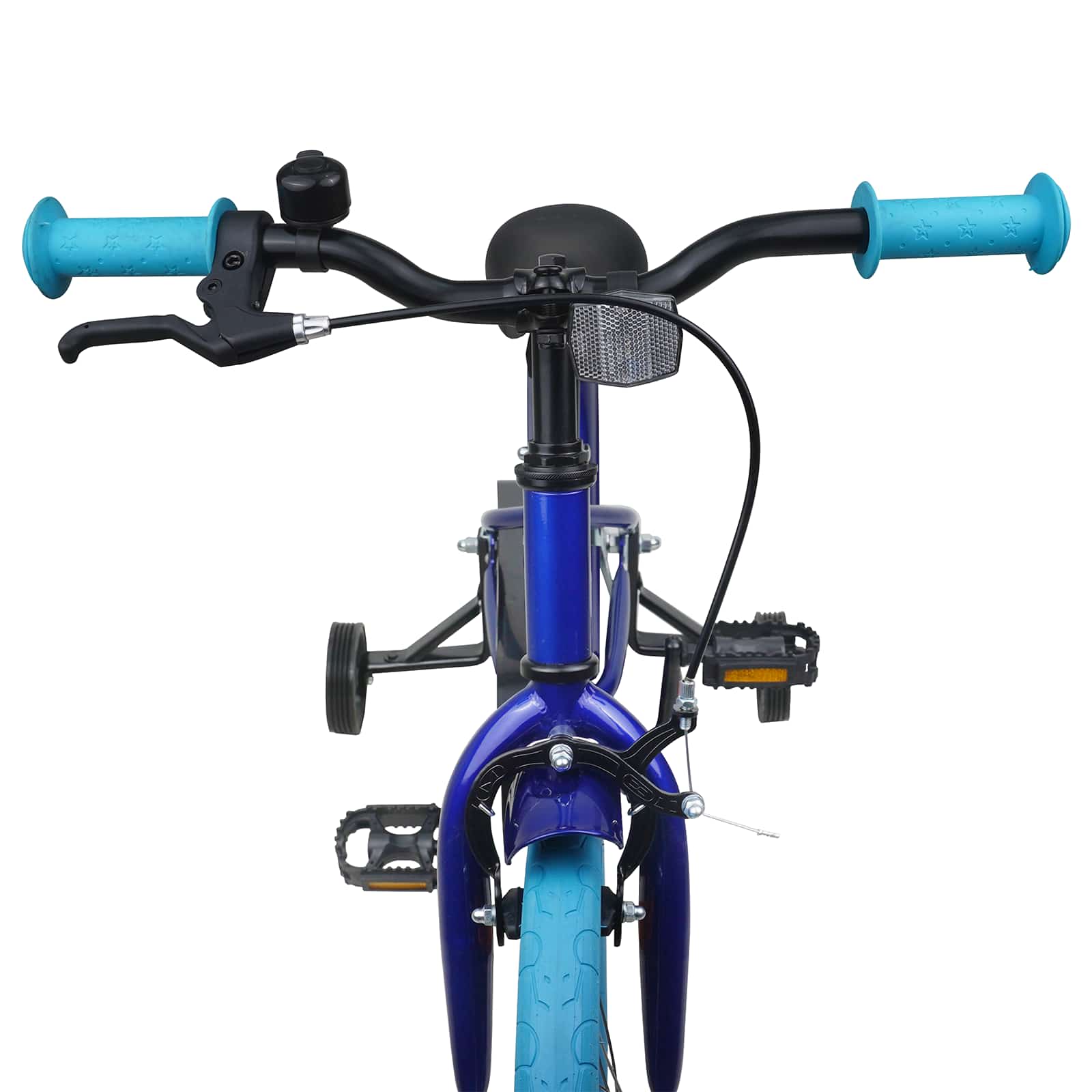 Kinderfahrrad 16 Zoll für 4-6 Jahre alt Schwarz