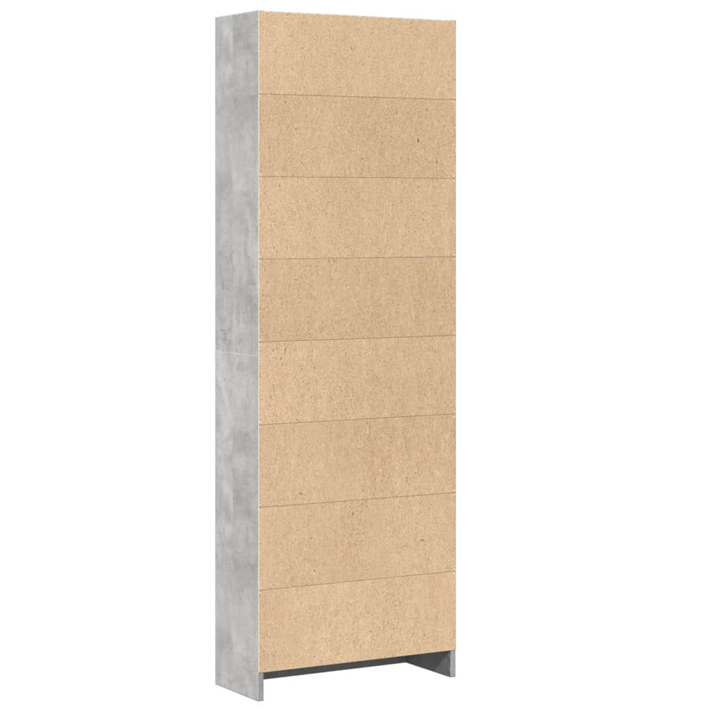 Bücherregal Weiß 40x24x75 cm Holzwerkstoff