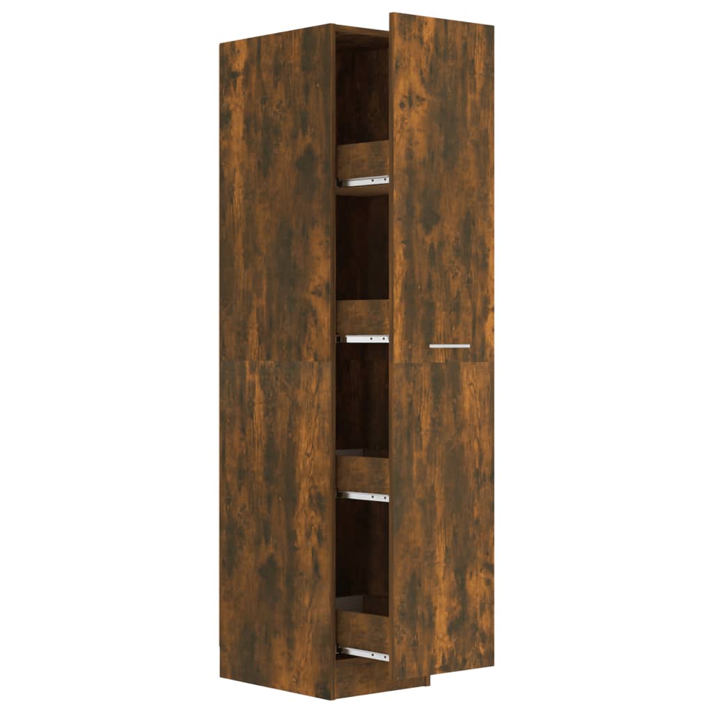 Apothekerschrank Weiß 30x42,5x150 cm Holzwerkstoff