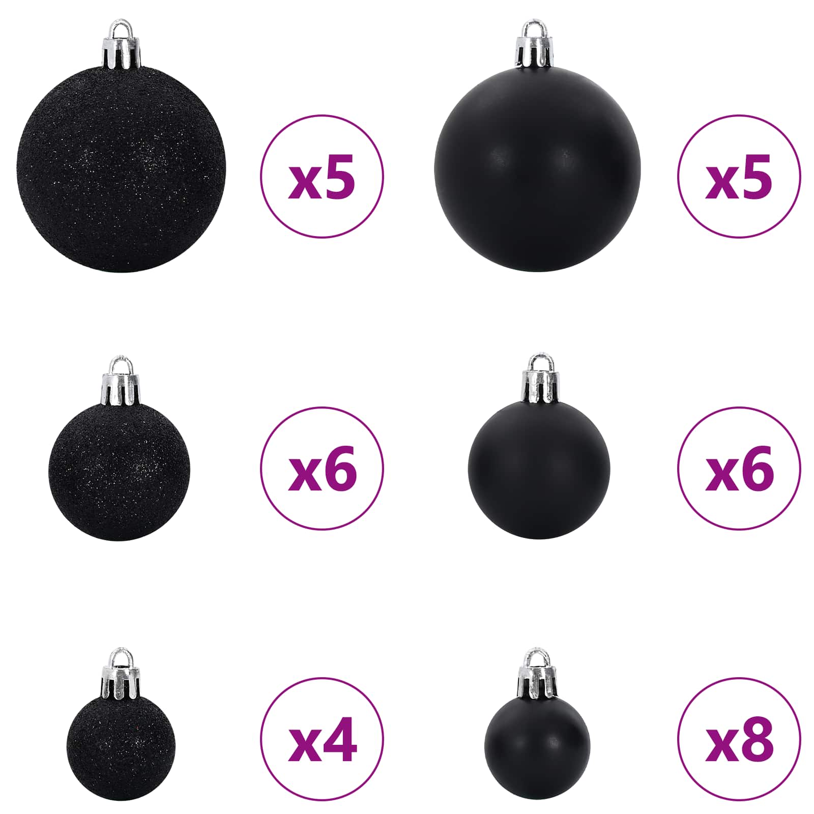 Künstlicher Weihnachtsbaum Weiß 120 cm PVC und Stahl