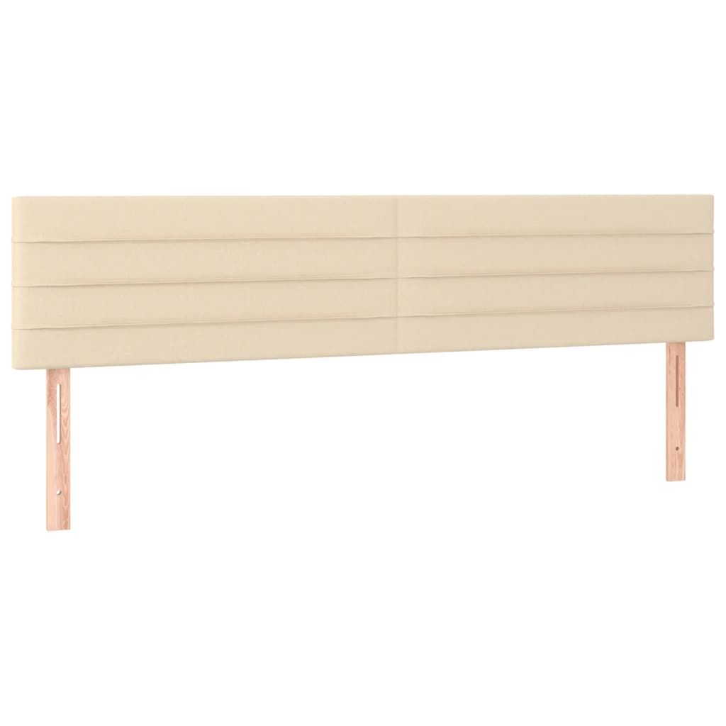 Kopfteil Hellgrau 80x5x118/128 cm Stoff