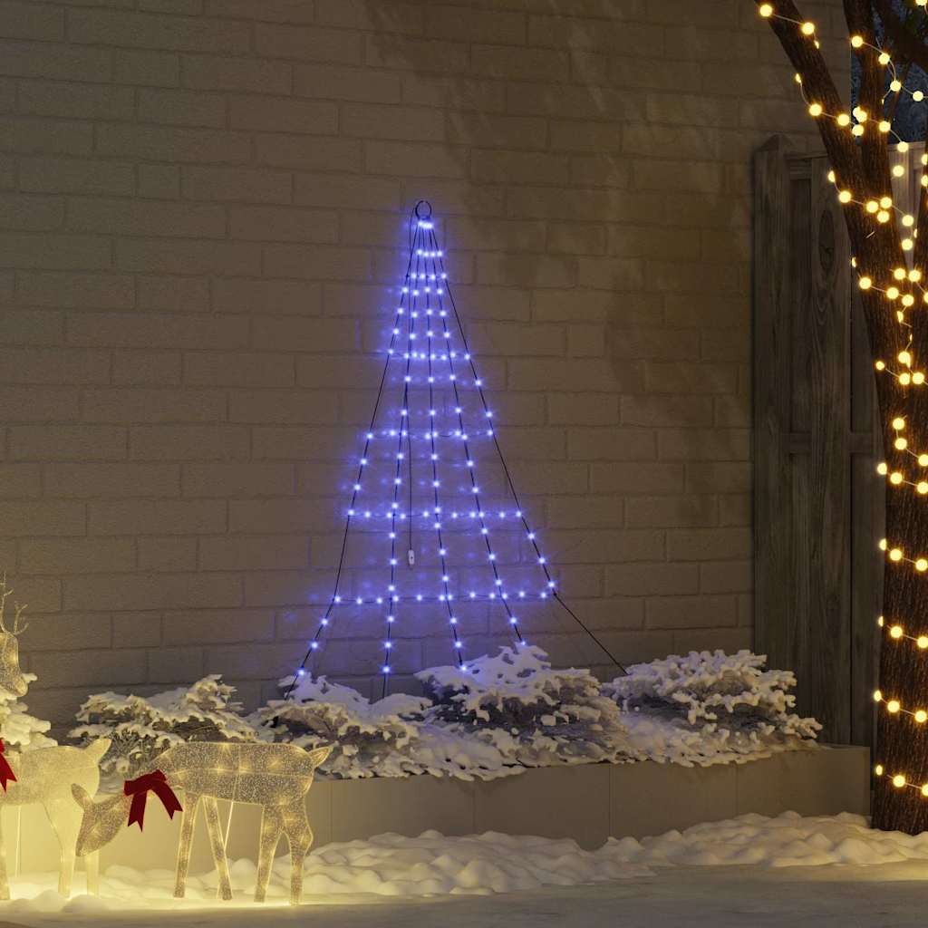 LED Weihnachtsbaum mit Erdspießen Warmes Weiß 182 cm Metall