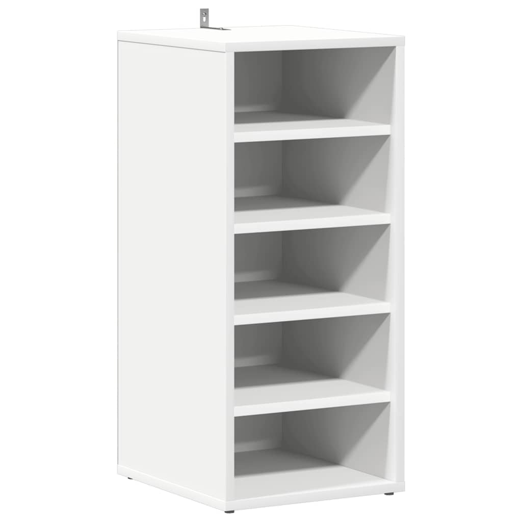 Schuhschrank Weiß 60x35x70 cm Holzwerkstoff