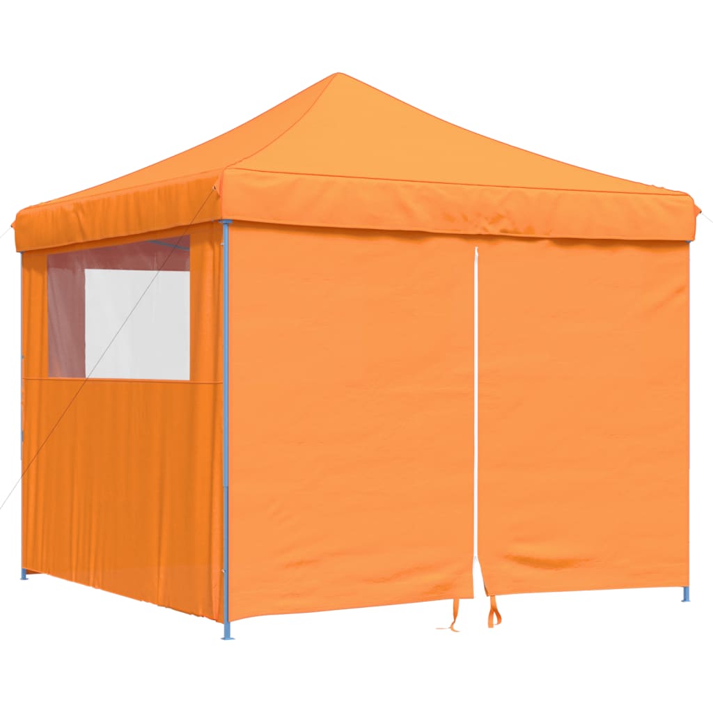 Partyzelt Faltbar Pop-Up Schwarz 292x292x315 cm