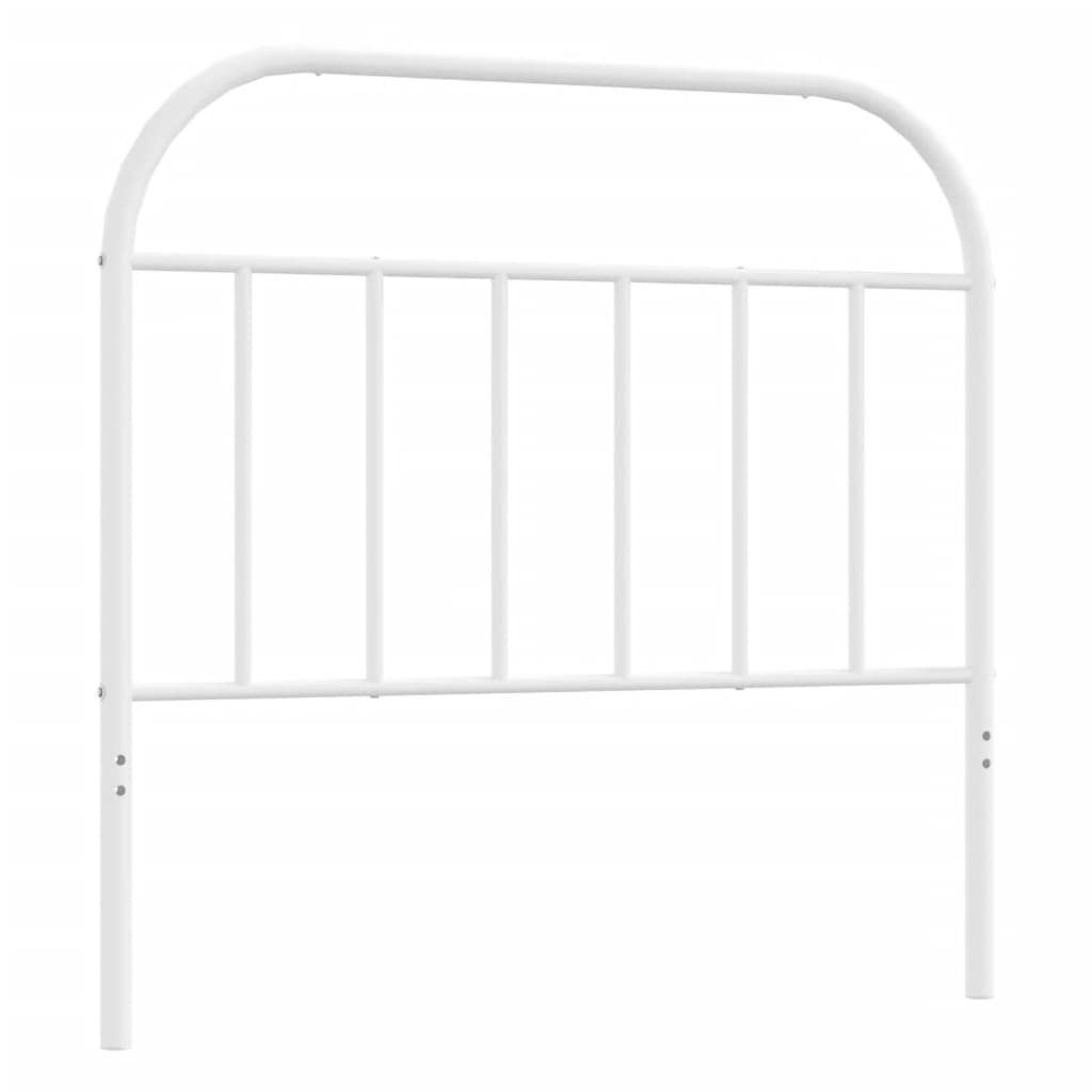 Ersatz-Kopfteil Metall Schwarz 75 cm