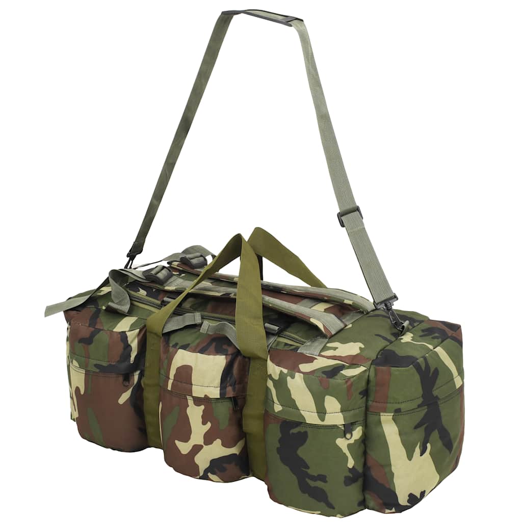 3-in-1 Seesack Armee-Stil 45 L Olivgrün