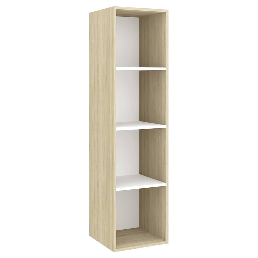 4-tlg. TV-Schrank-Set Weiß Holzwerkstoff