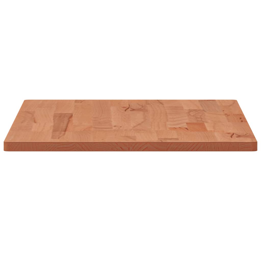 Tischplatte 80x40x1,5 cm Rechteckig Massivholz Buche