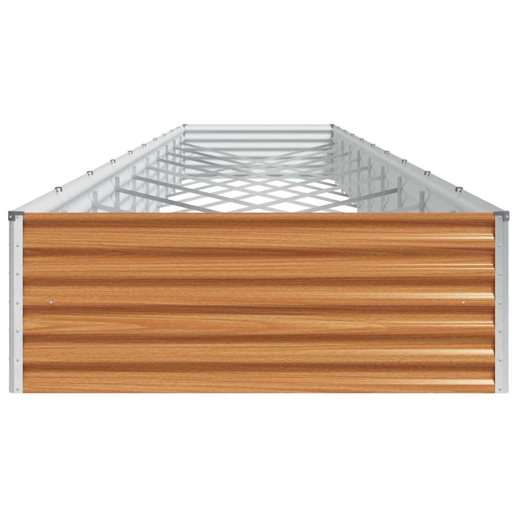Garten-Hochbeet 100 x 50 x 36 cm Cortenstahl