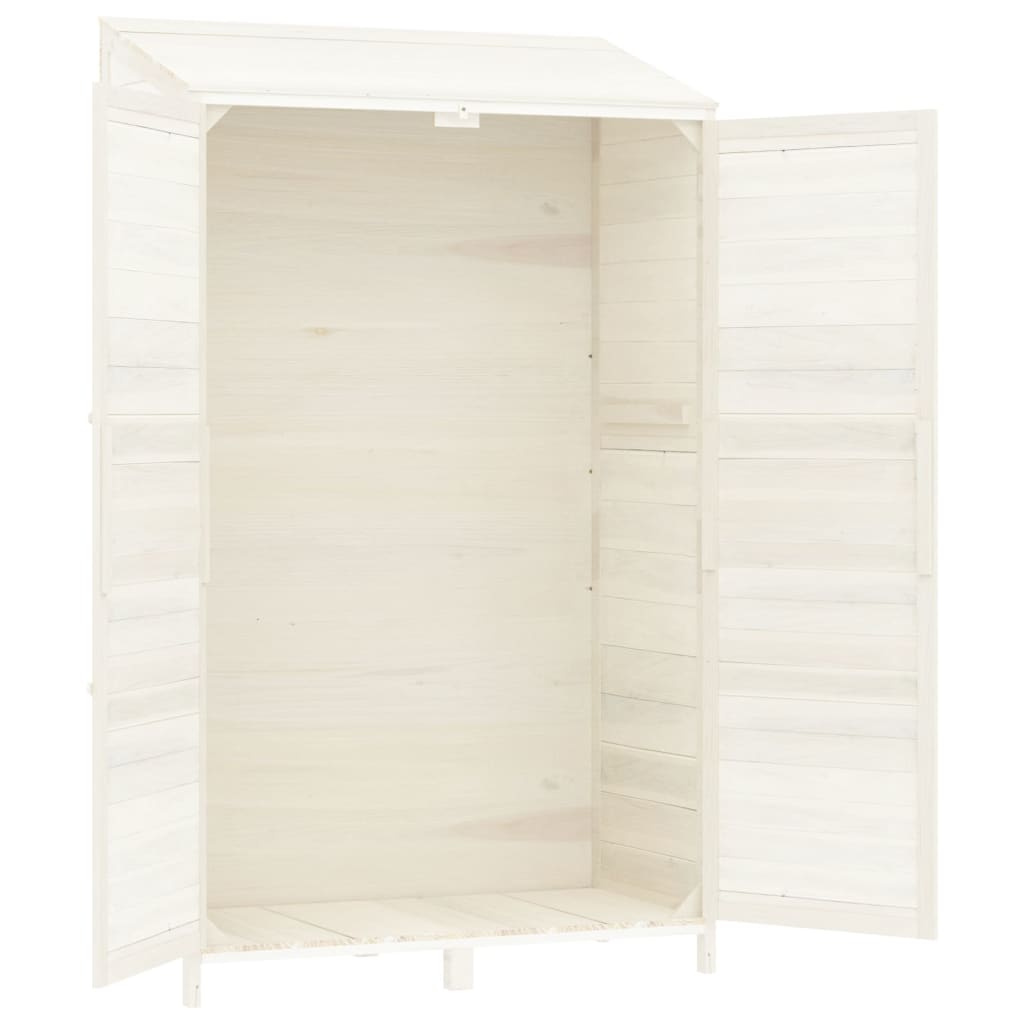 Geräteschuppen 55x52x174,5 cm Massivholz Tanne