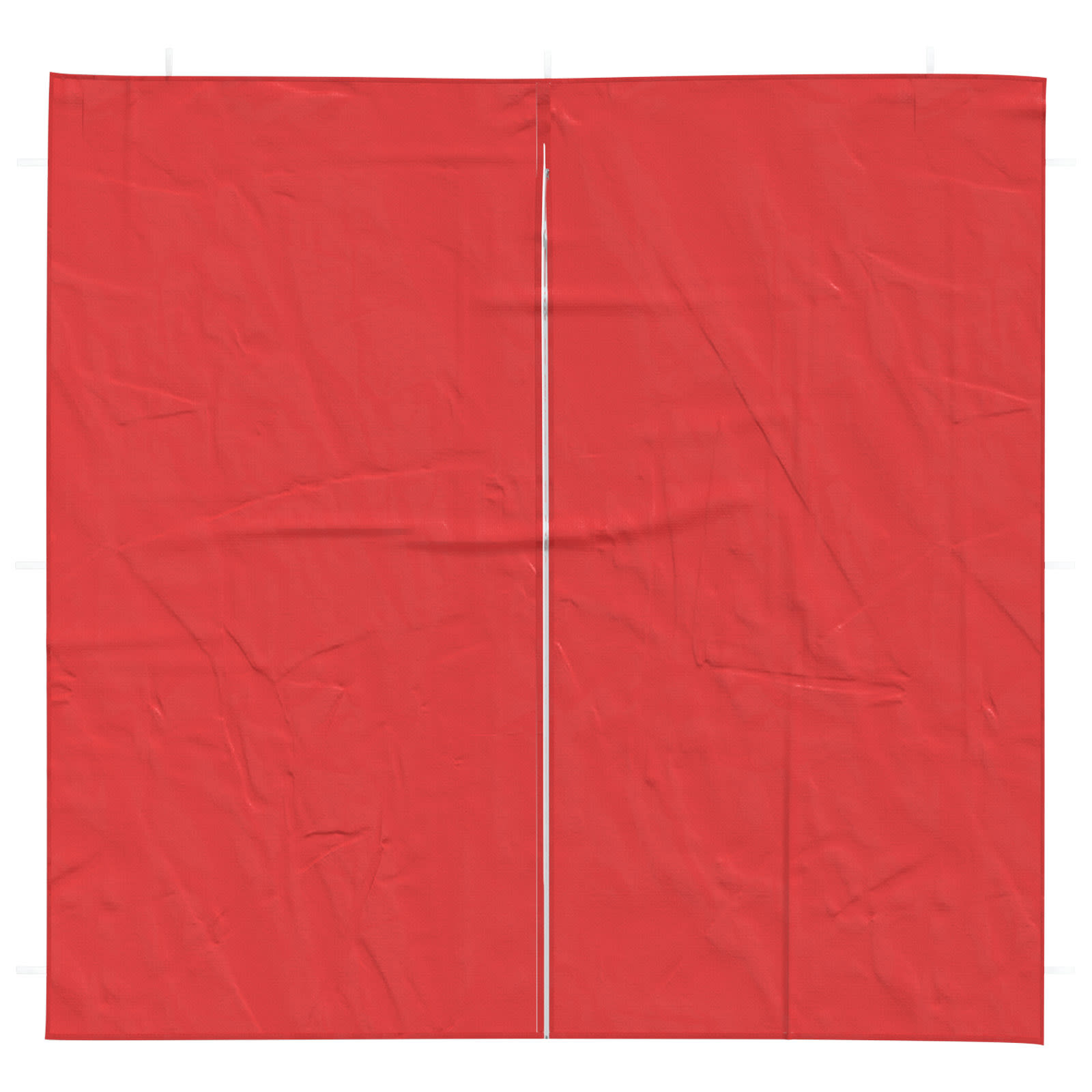 Party Zelt Seitenteil 2 pcs Rot 300 x 195 cm PE und Stahl