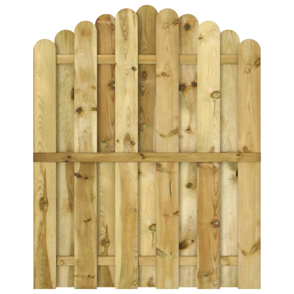Gartentor Imprägniertes Kiefernholz 100x75 cm