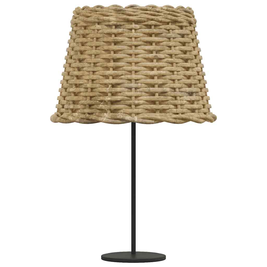 Lampenschirm Weiß Ø15x12 cm Korbweide