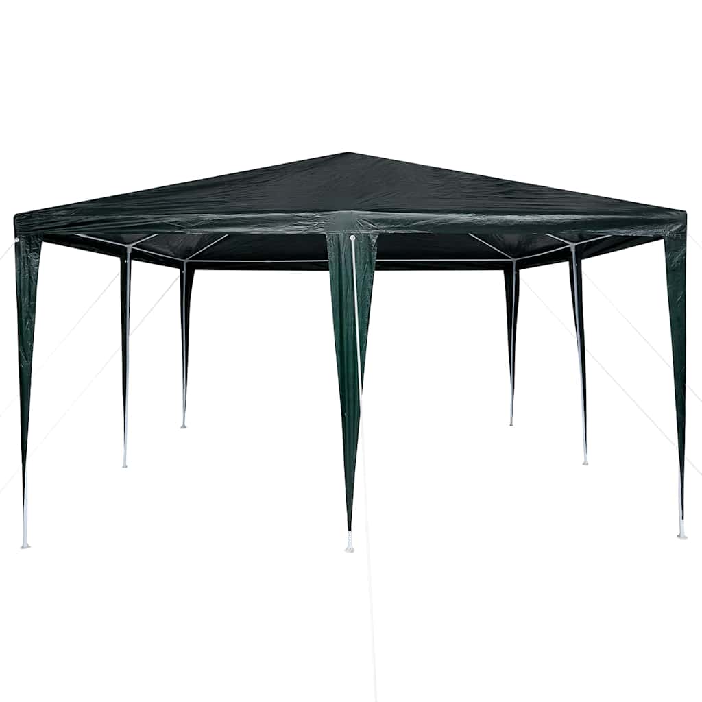 Party-Zelt Weiß 400 x 400 x 266 cm Polyethylen und Stahl