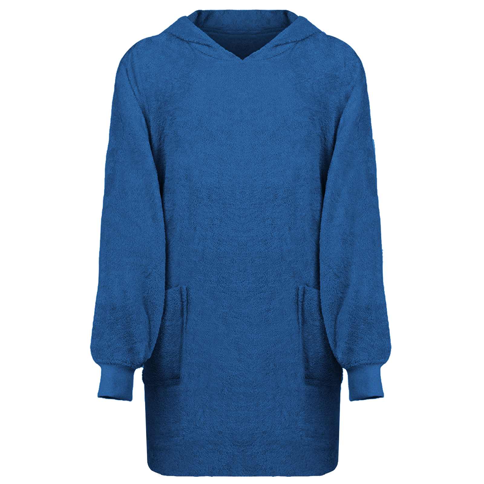 Decken-Hoodie KINN Creme L Baumwolle
