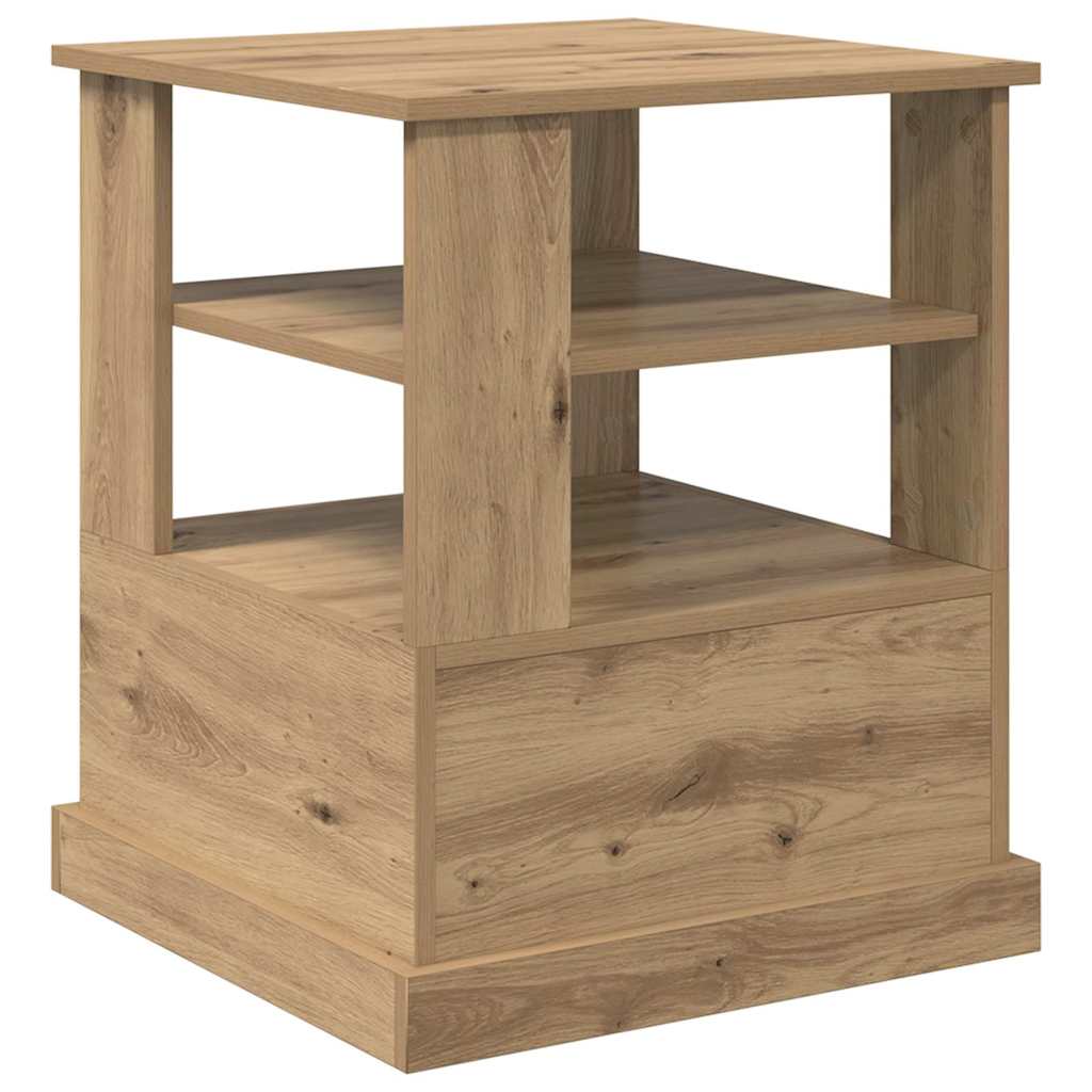 Beistelltisch Weiß 50x50x60 cm Holzwerkstoff
