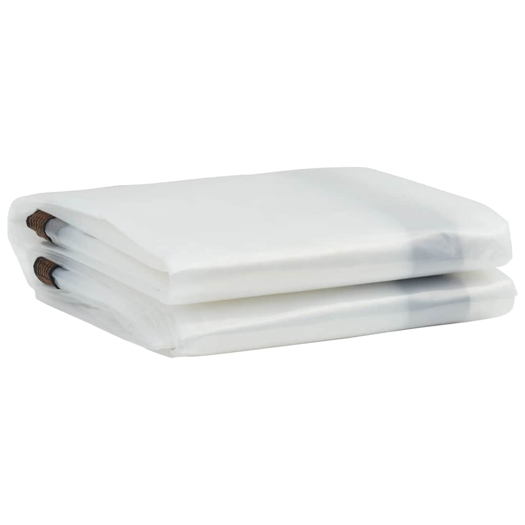 Transparente Plane mit Ösen 1x2 m Polyethylen