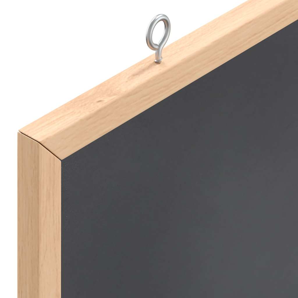 Magnetisches Whiteboard mit massivem Kiefernholzrahmen 40x30 cm