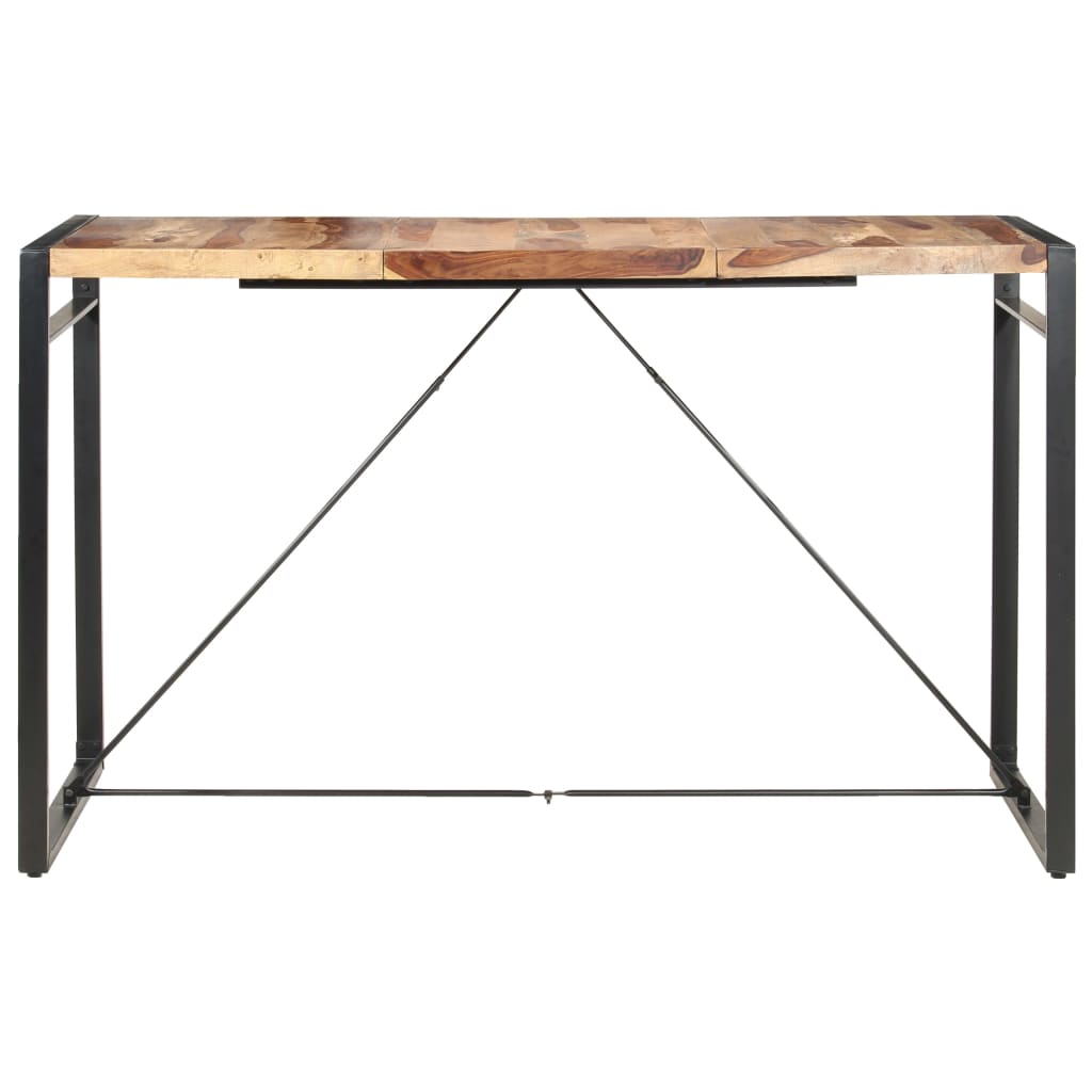 Bartisch 110 x 60 x 110 cm Massivholz Mango