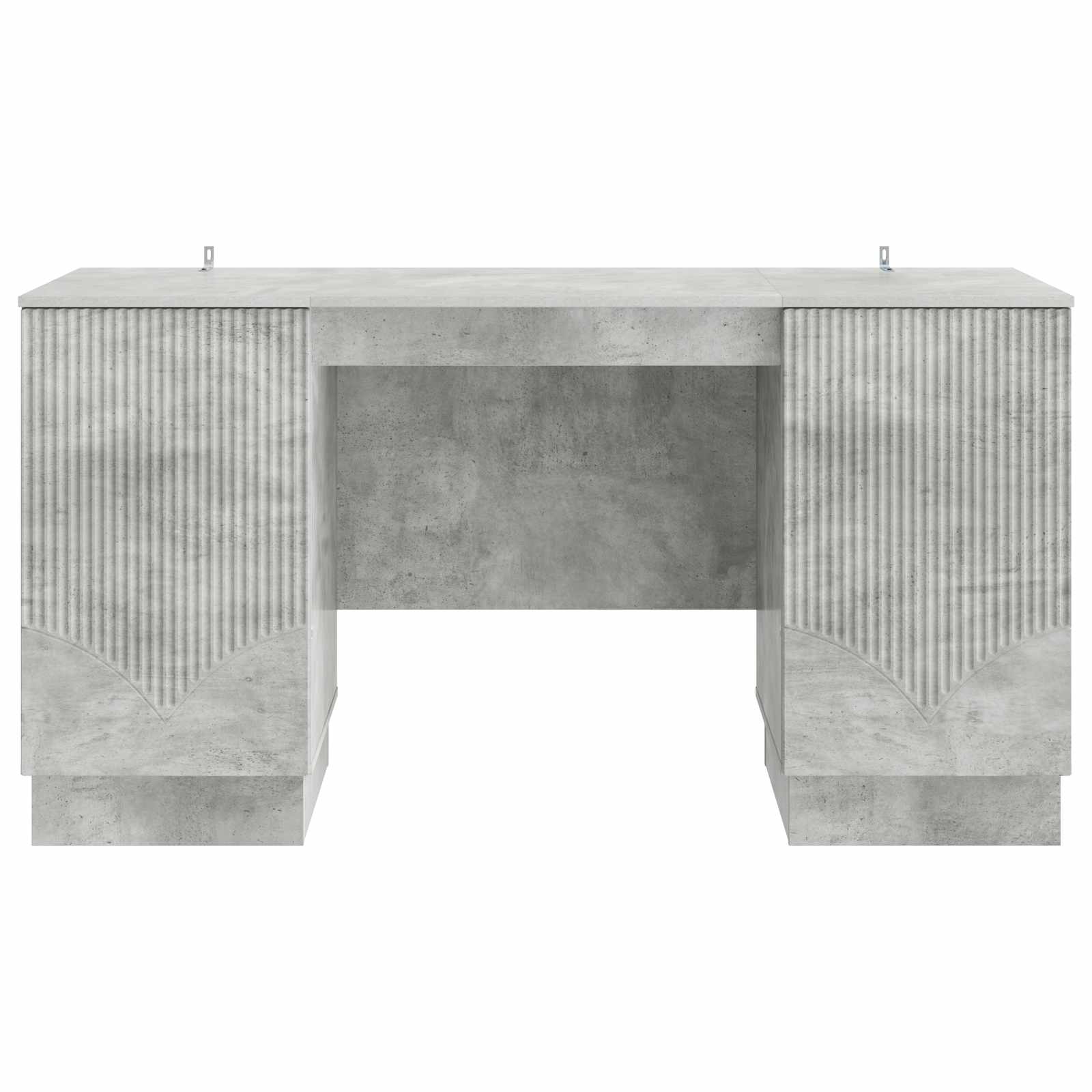 Schreibtisch mit Regal Schwarz 142,5 x 50 x 75 cm Holzwerkstoff