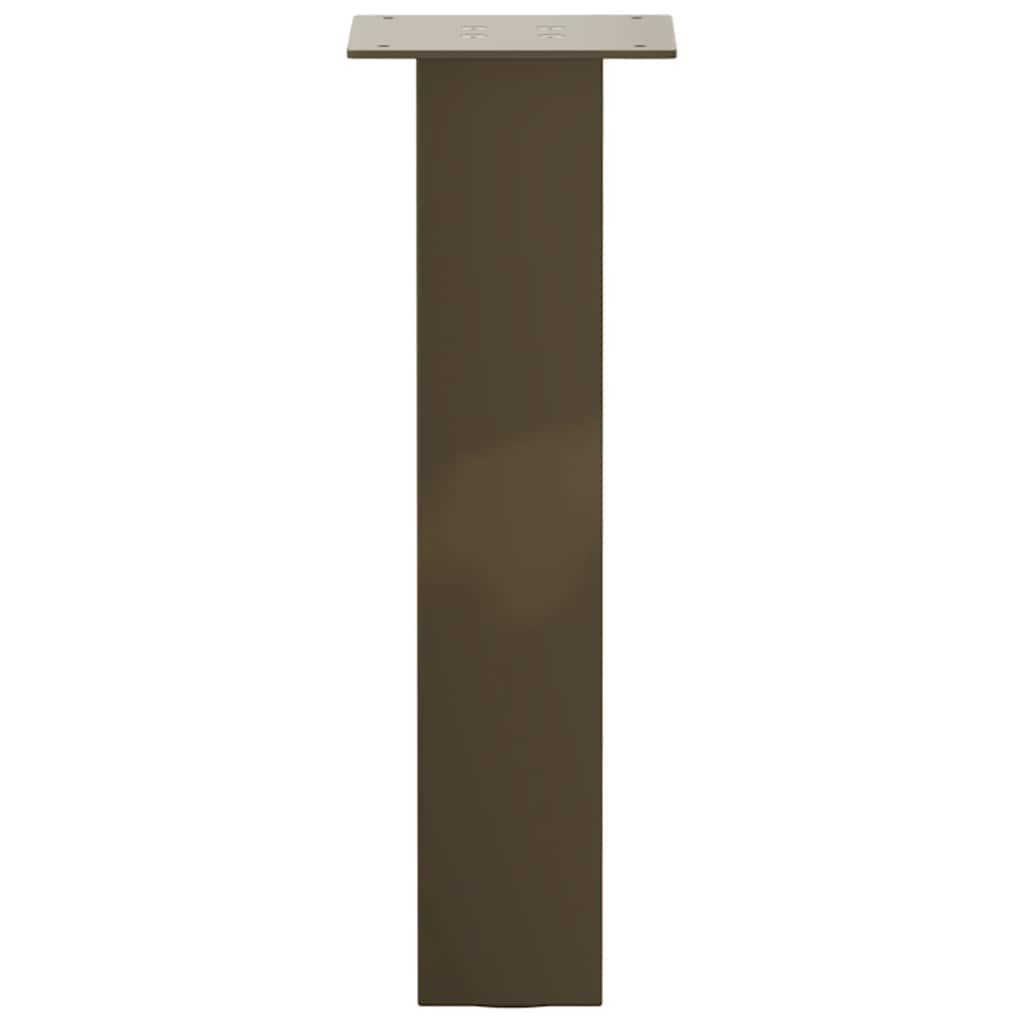 Couchtischbeine 4 Stk. Schwarz 30 cm Stahl
