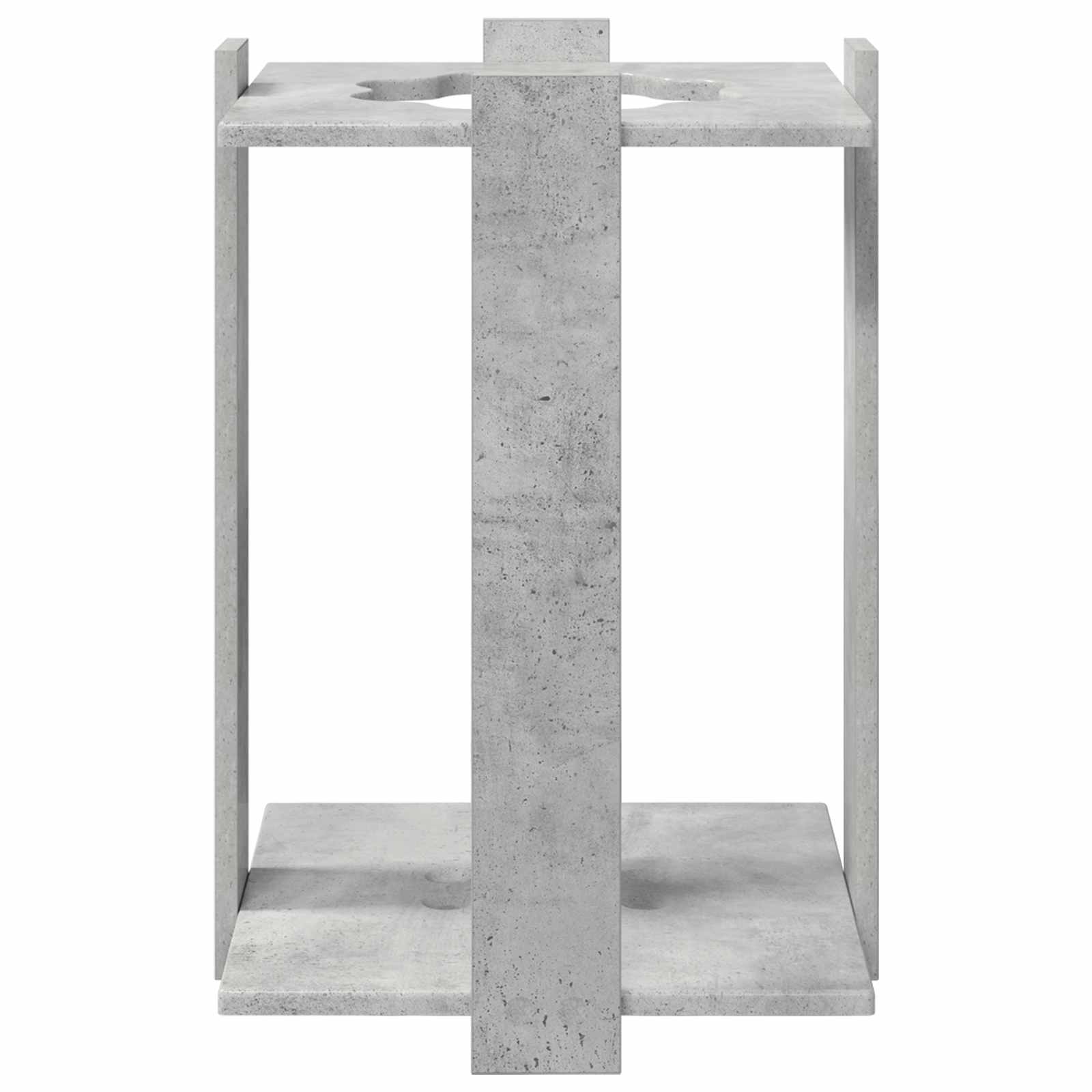 Billardqueue-Ständer Holzwerkstoff 42 x 43 x 60 cm Weiß