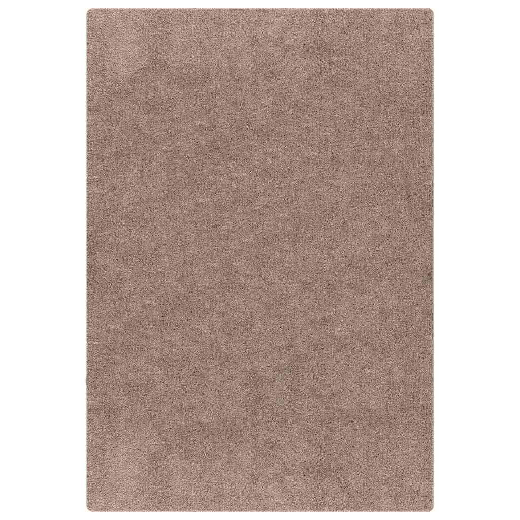 Anti-Rutsch Shaggy Teppich Dunkelgrau 200 x 200 cm PP