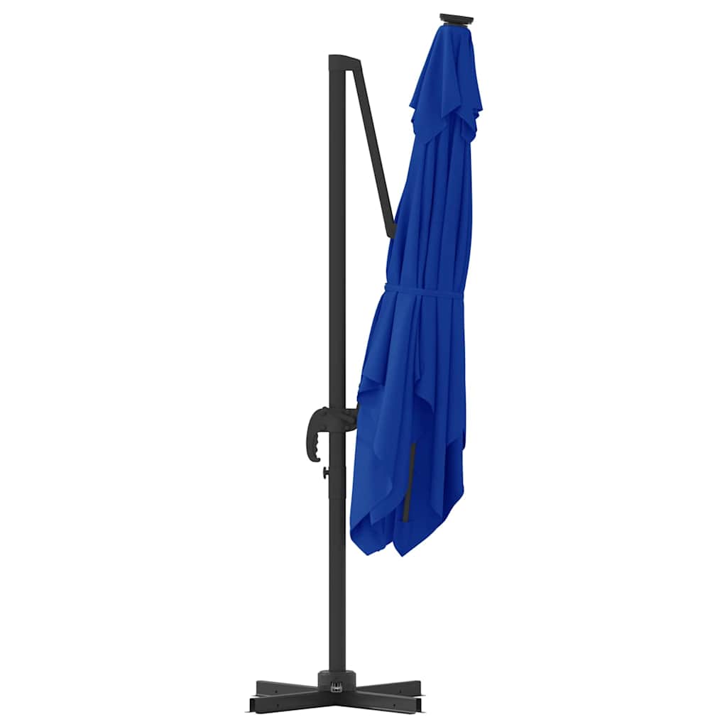 Roma Parasol Beige 286 x 284 x 265 cm Aluminium und Polyester