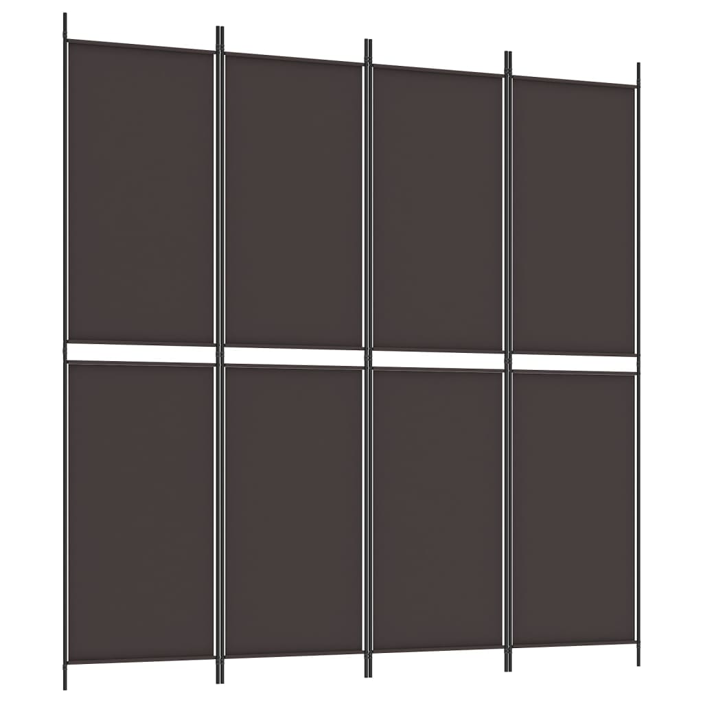 3-teiliger Raumteiler Beige 150 x 180 cm Stoff