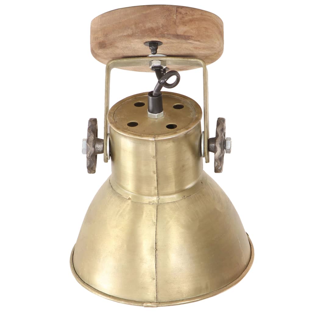 Wandlampe Industriestil Silbern 45x25 cm E27