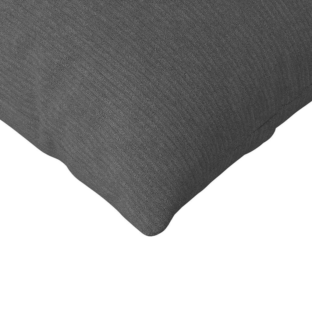 Sofakissen 2 Stück Hellgrau 50 x 30 cm Cordstoff