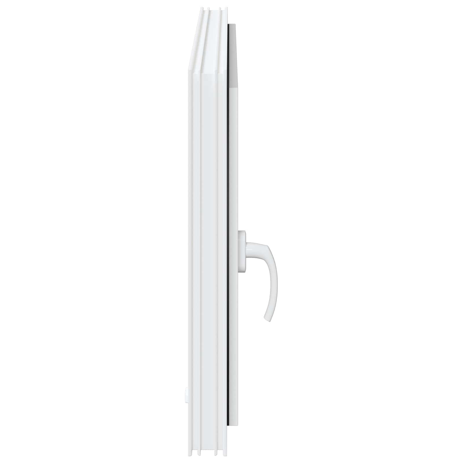 Kellerfenster RISOR 50 x 50 cm PVC und Glas Weiß