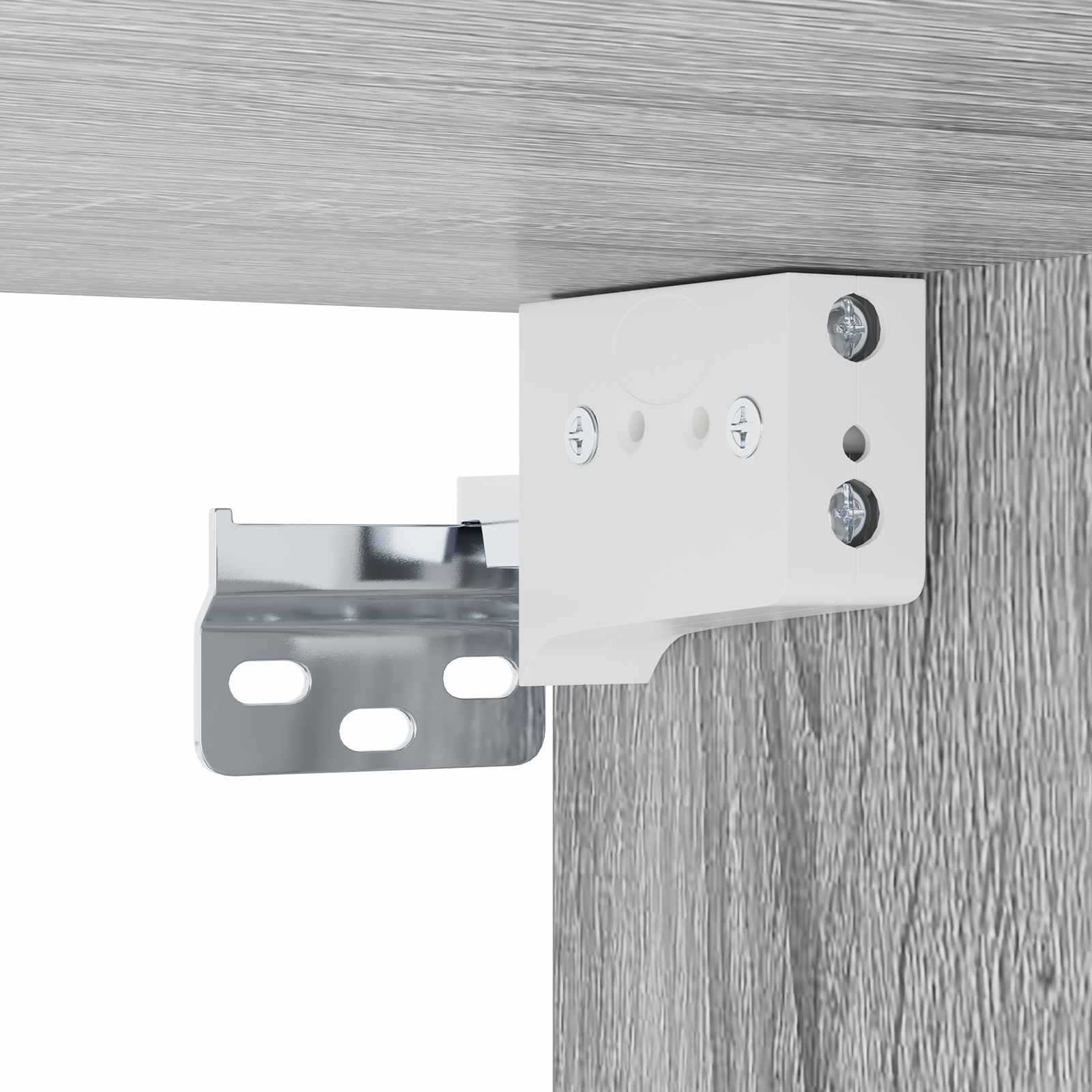 Wandmontierter TV-Schrank Wandhalterung Weiß 150 x 28 x 26 cm