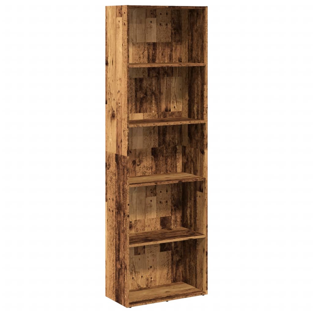 Bücherregal Weiß 80x30x189 cm Holzwerkstoff