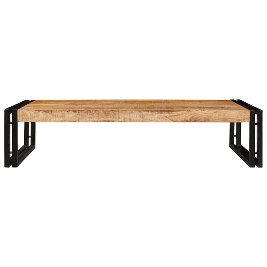 Badregal für Braun 40 x 50 x 23 cm Massives rohes Mangoholz