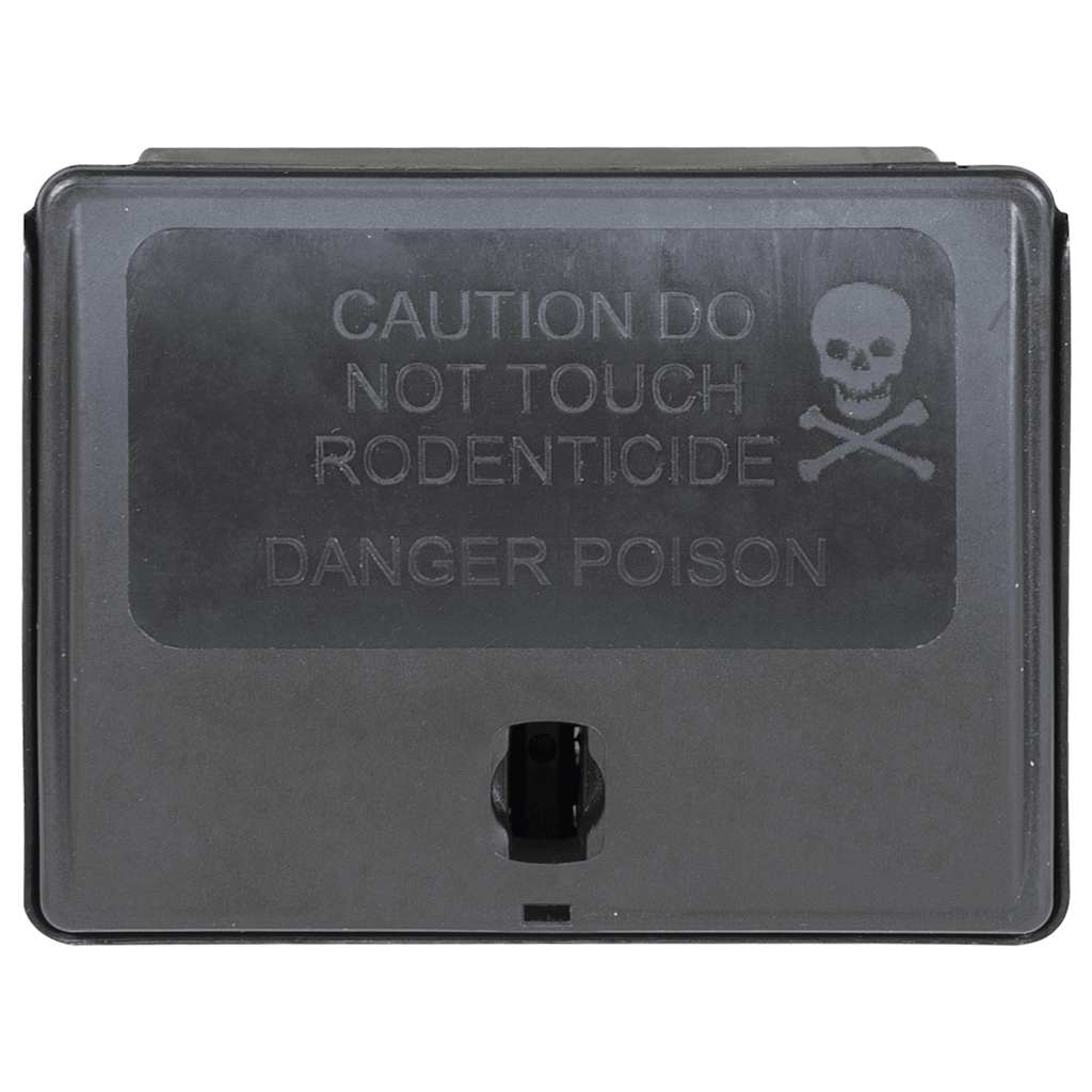 Mausefallen 5 Stk. Schwarz 13x10x4 cm