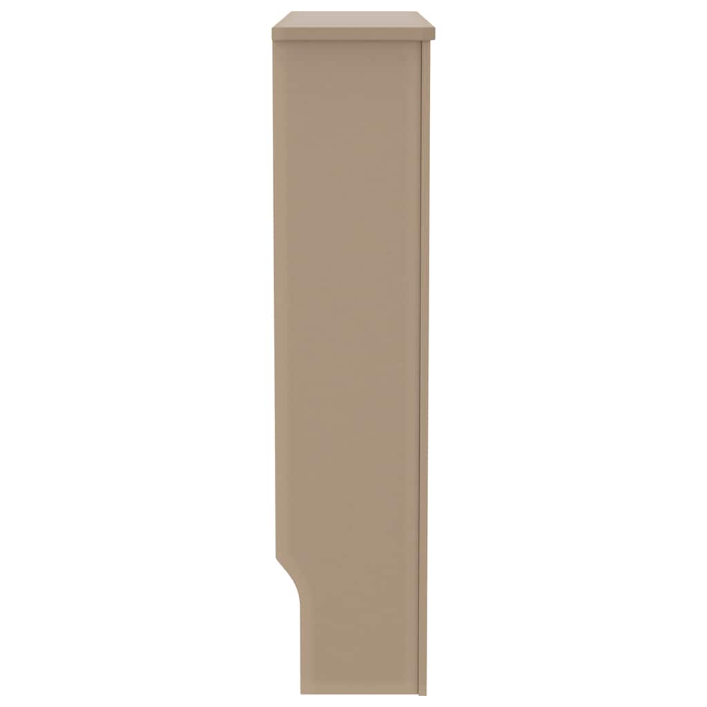 Heizkörperabdeckung Weiß 112×19×81,5 cm MDF