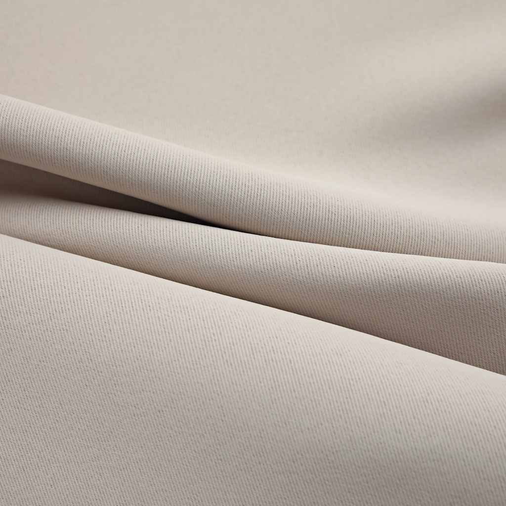 Verdunkelungsvorhang mit Metallösen Schwarz 290 x 245 cm