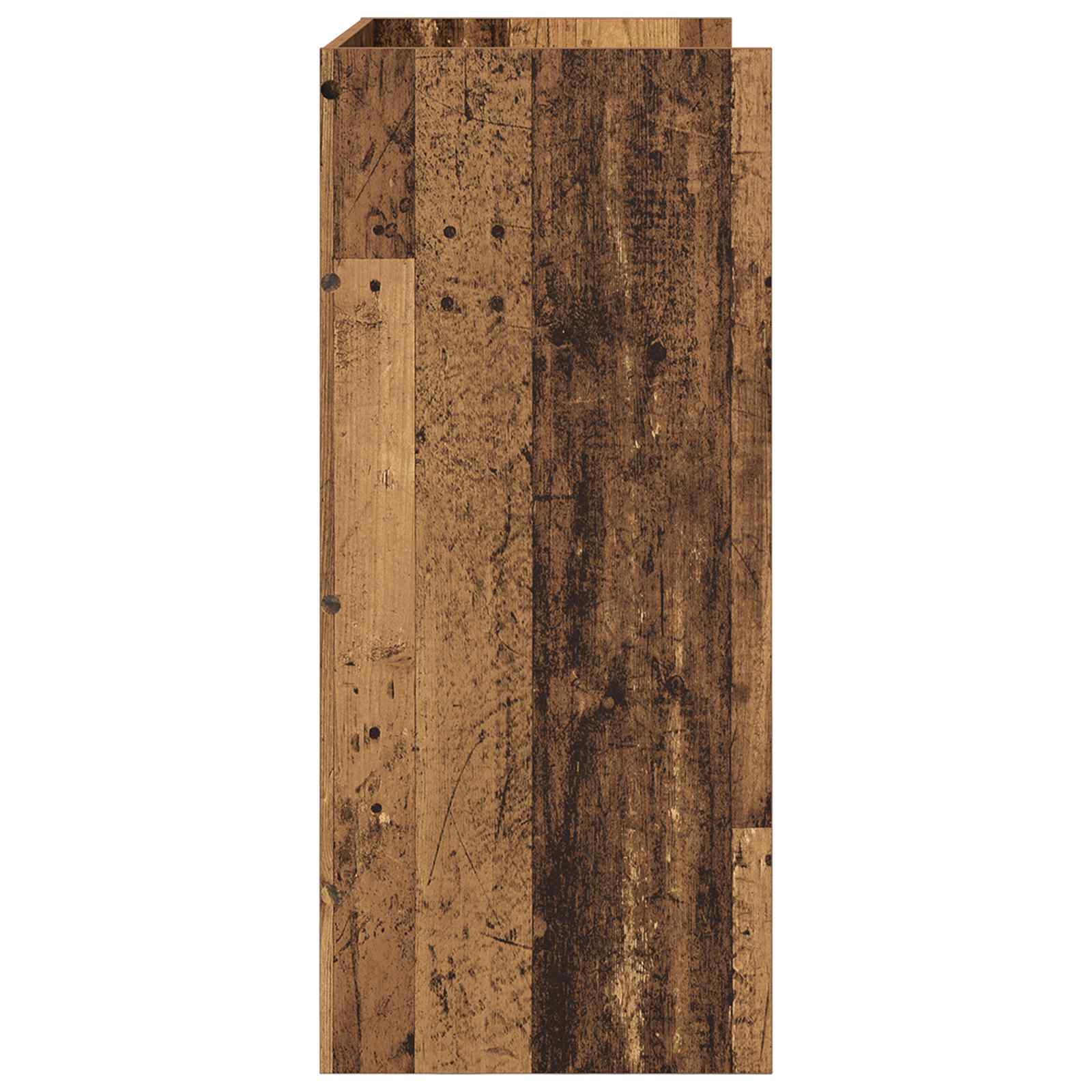 DJ Tisch Weiß 102 x 45 x 102 cm Holzwerkstoff