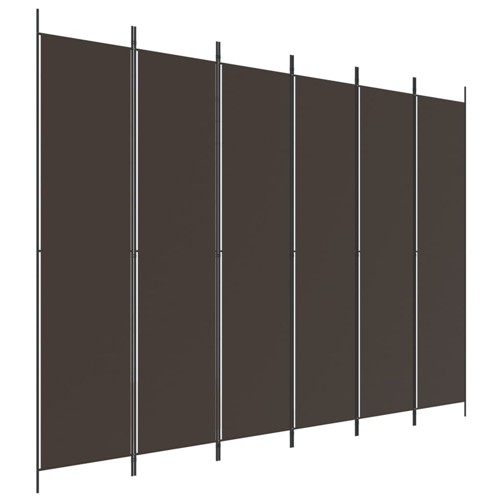 3-teiliger Raumteiler Beige 150 x 220 cm Stoff