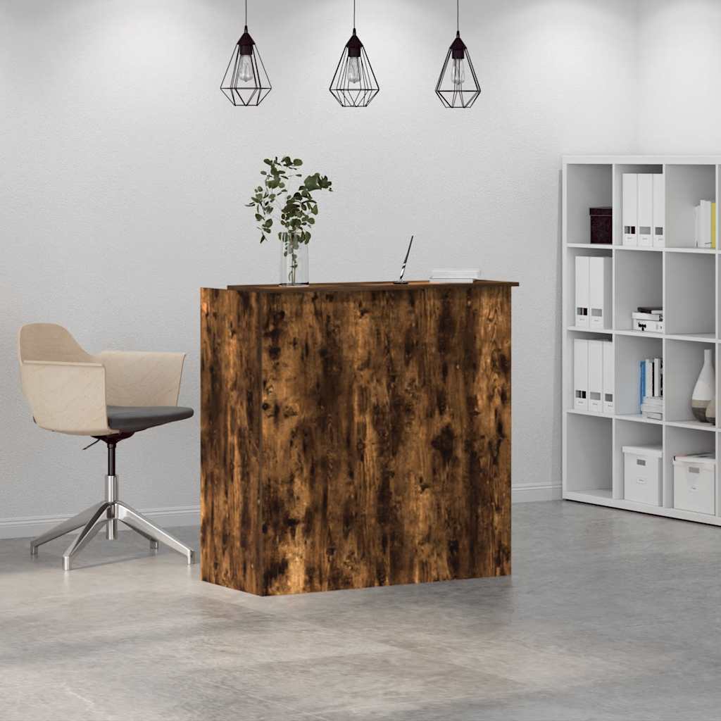 Empfangstresen Weiß 100 x 50 x 103,5 cm Holzwerkstoff
