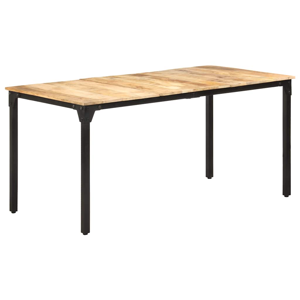 Esstisch 140x70x76 cm Raues Mangoholz