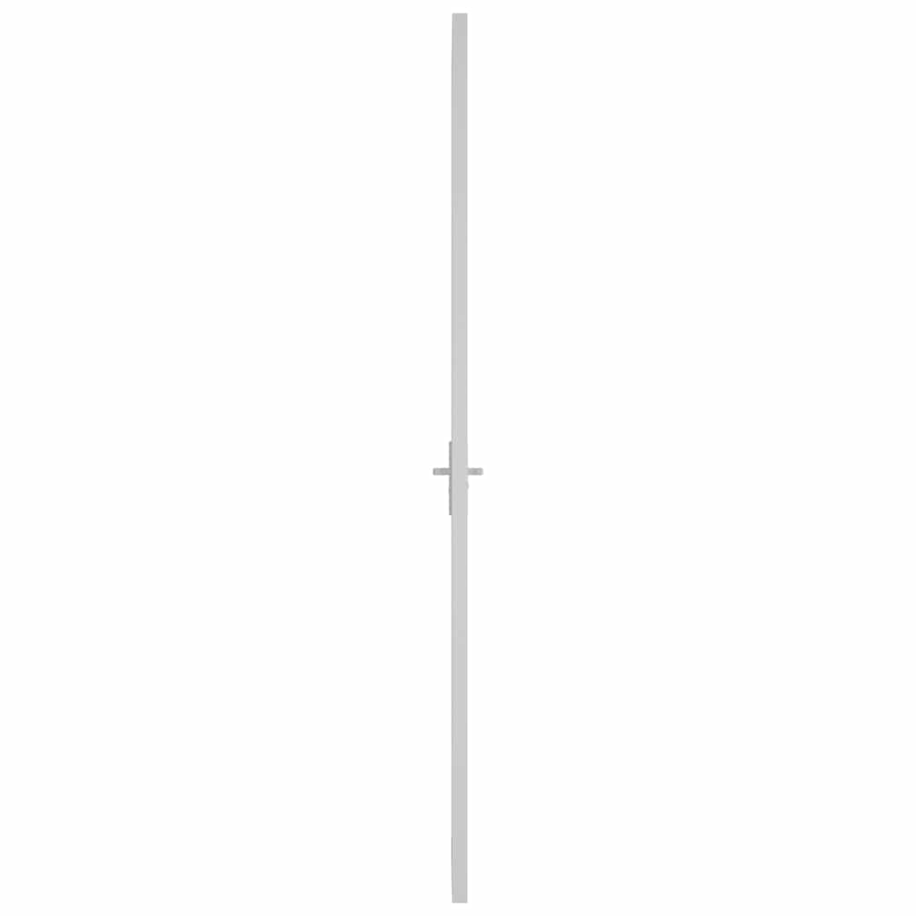 Innentür ESG Glas und Aluminium 76x201,5 cm Schwarz